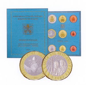 VATICAN 2019 - EURO COIN SET +5€